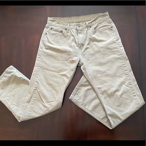 Levi Men’s 505 Khaki Jeans